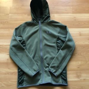 🍯2/$50 UNDER ARMOUR GREEN JACKET